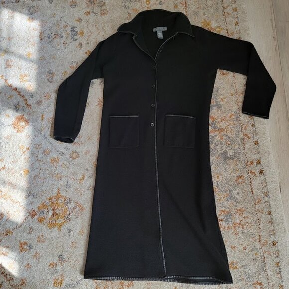 Jessica Holbrook Black Duster Cardigan - IN STYLE NOW - Picture 7 of 10